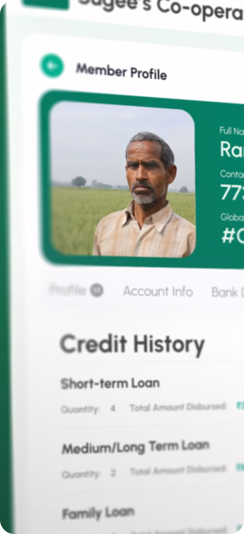 Credit history timeline